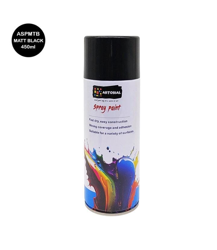 Spray Paint - Matt Black