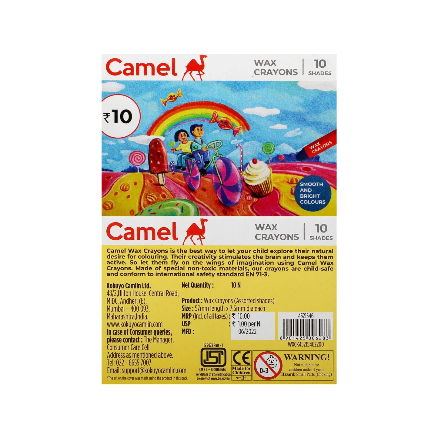 Camel crayons - set of 10