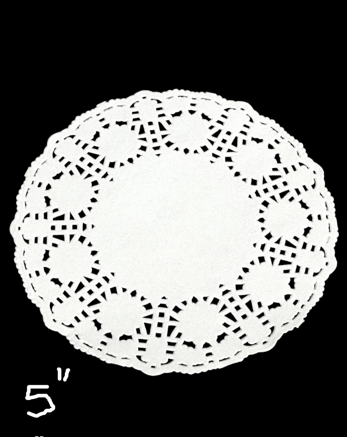 Dolly 5" white Set of 10