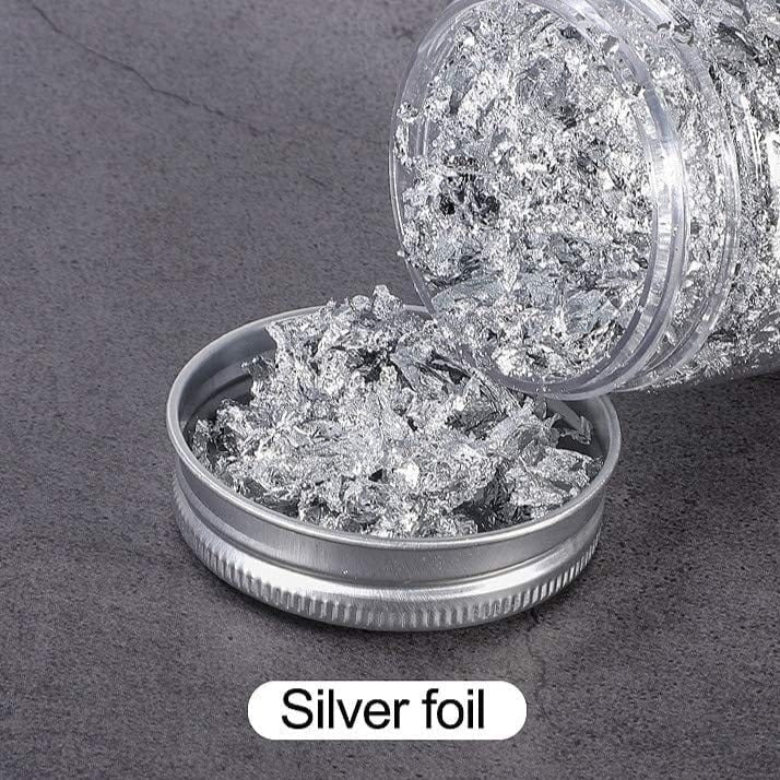 Gliding Flakes Bottle - Silver