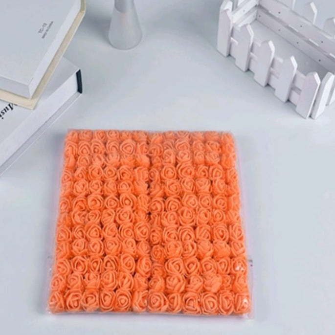 Small foam flowers - 36pcs