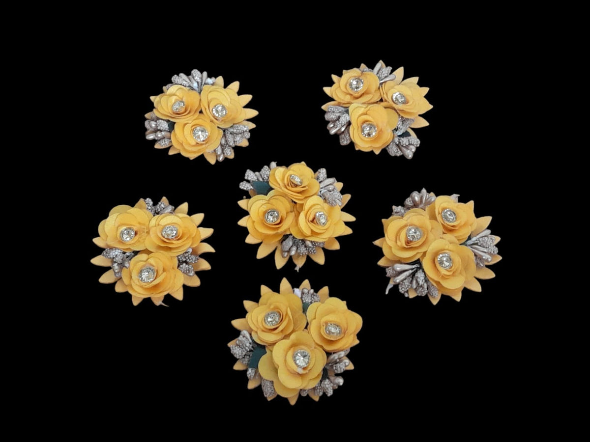 3 Flower bunch - set of 6