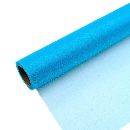 Tissue Net Cloth Roll - Sky Blue