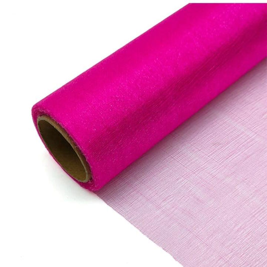 Tissue Net Cloth Roll - Pink
