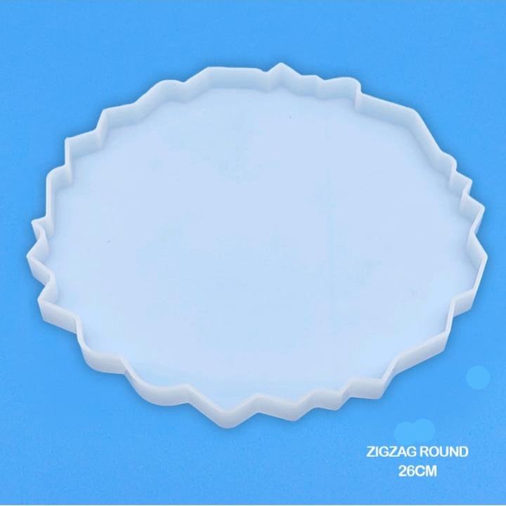 10" Geode Round Mold