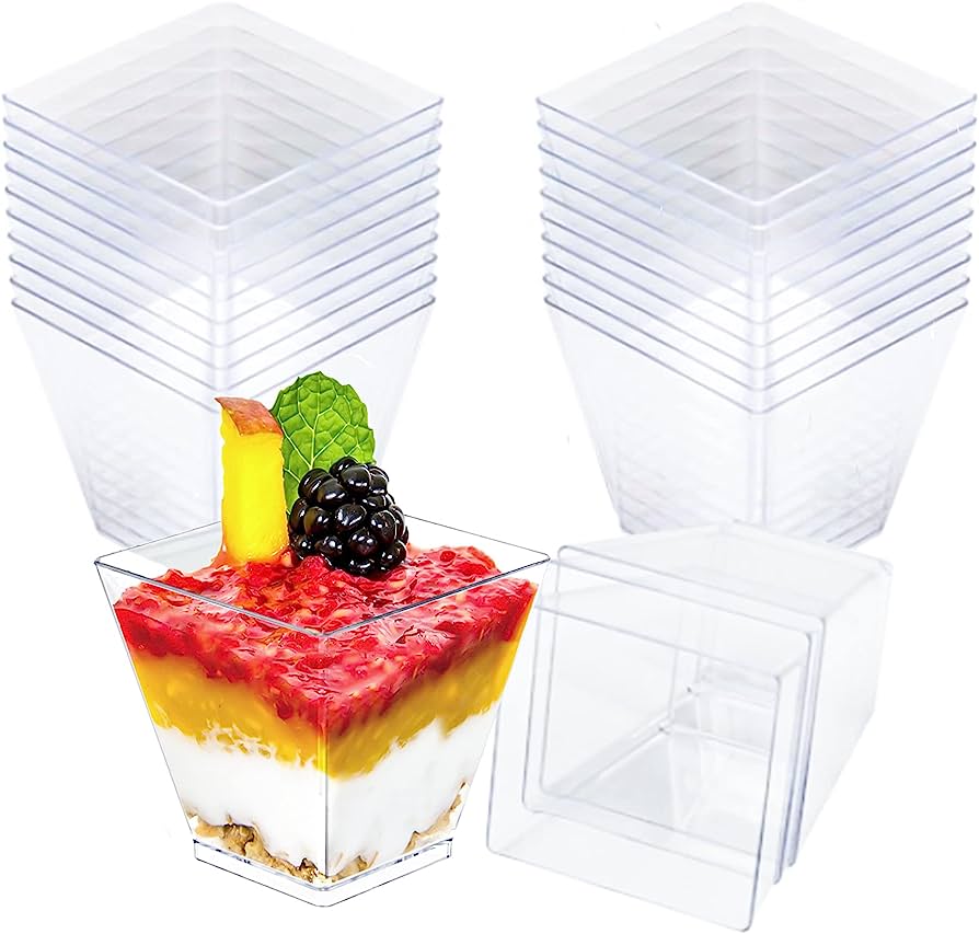 Acrylic Cup Small Set of 4