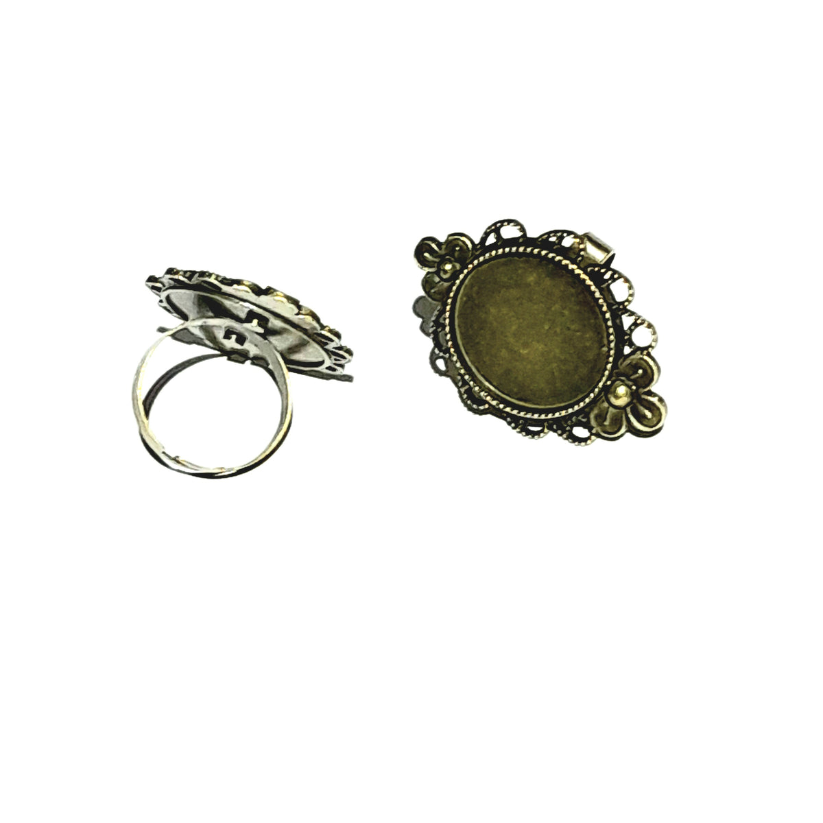 Antique Gold Ring Base