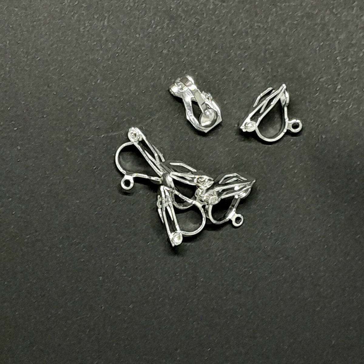 Clip on Earring Base with hanging