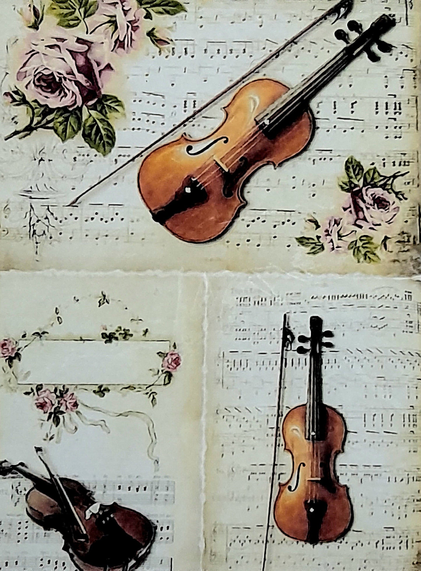 Decoupage Sheet A4