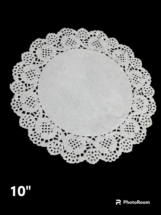Dolly 10" white Set of 10