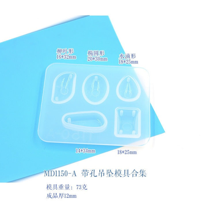 Drop shape pendant 5 in 1