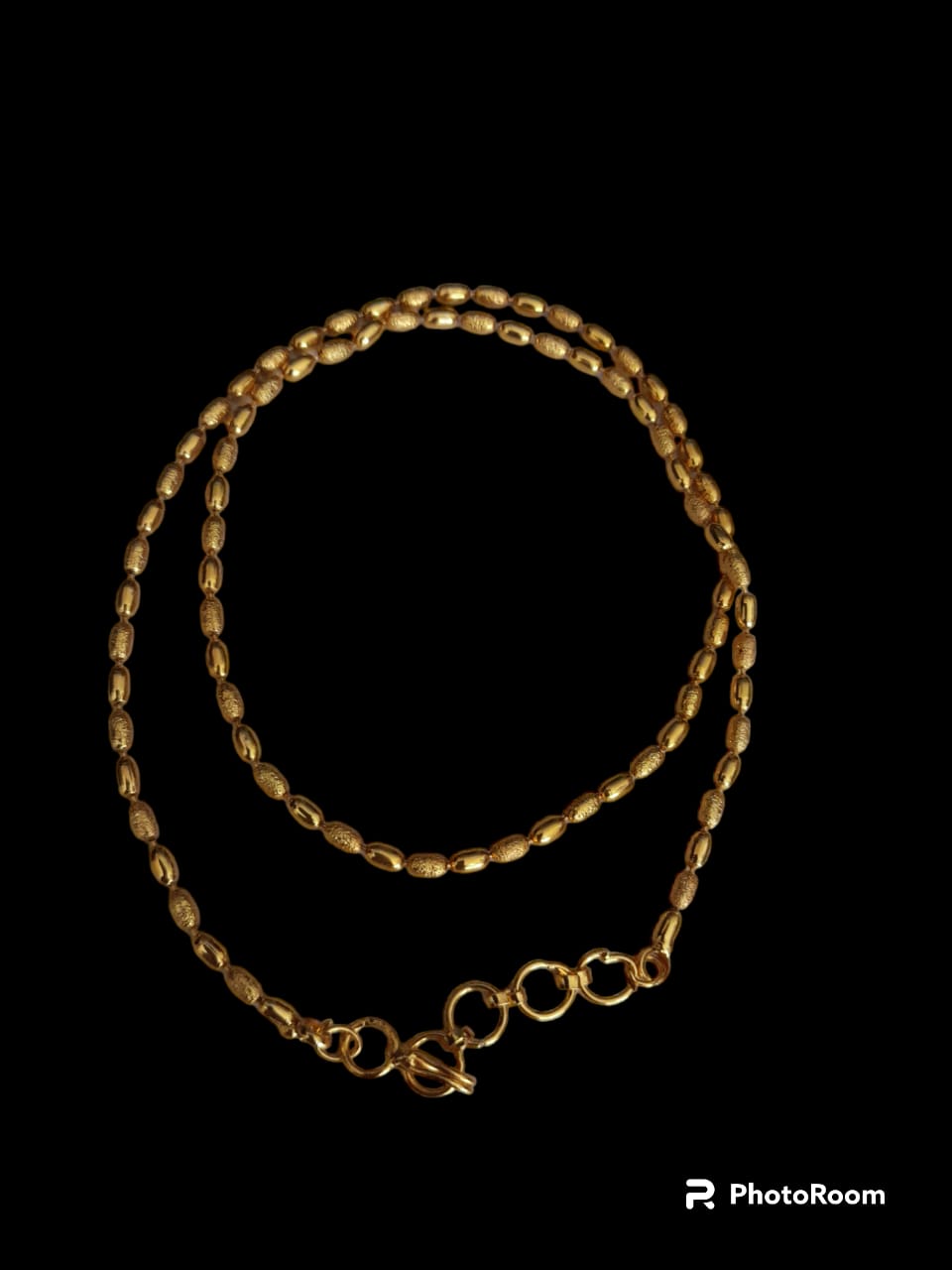 Golden Beaded Chain