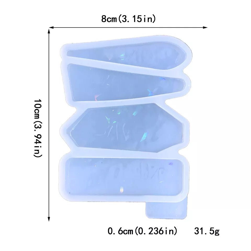 Holographic Hair Clip Molds Bestow Charms