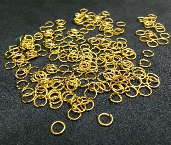 Jump Ring Gold 4mm