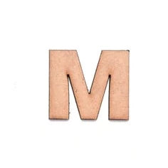 MDF Alphabet Cut 6"