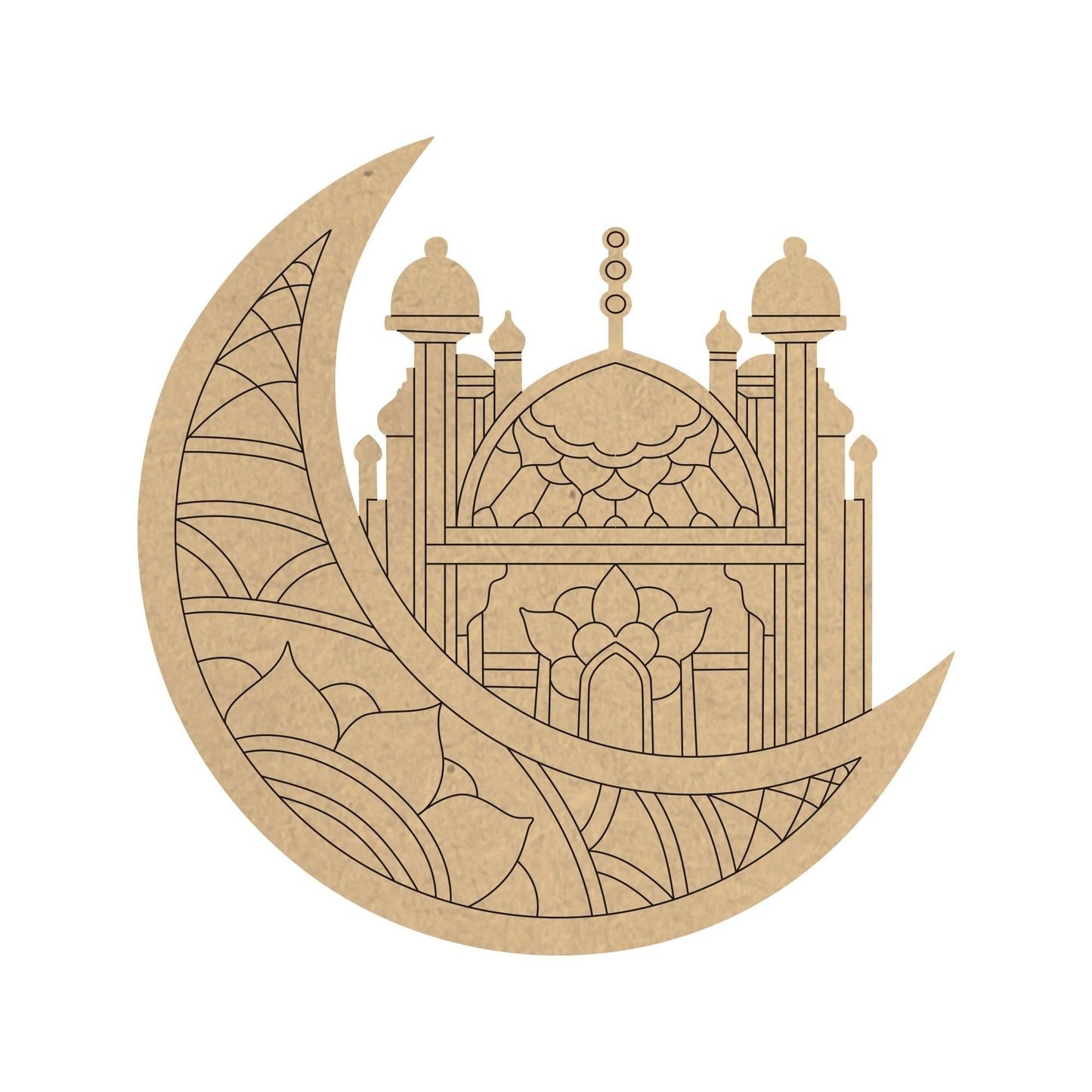 MDF Mosque - 12"
