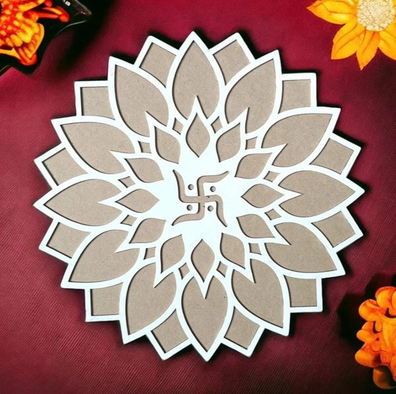 MDF Rangoli base