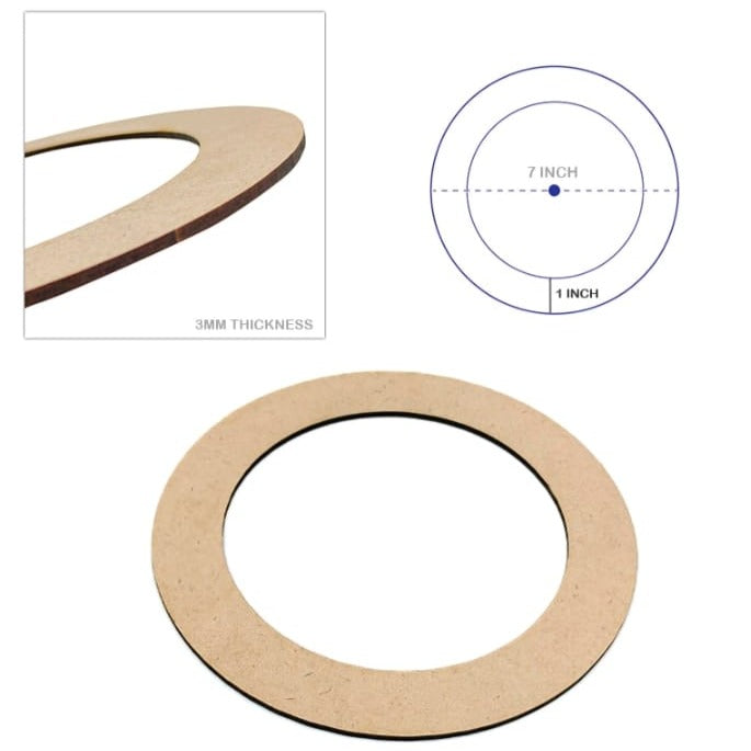 MDF Ring - 7X7"