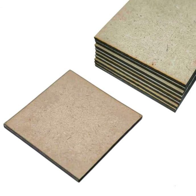 MDF square base  5x5"