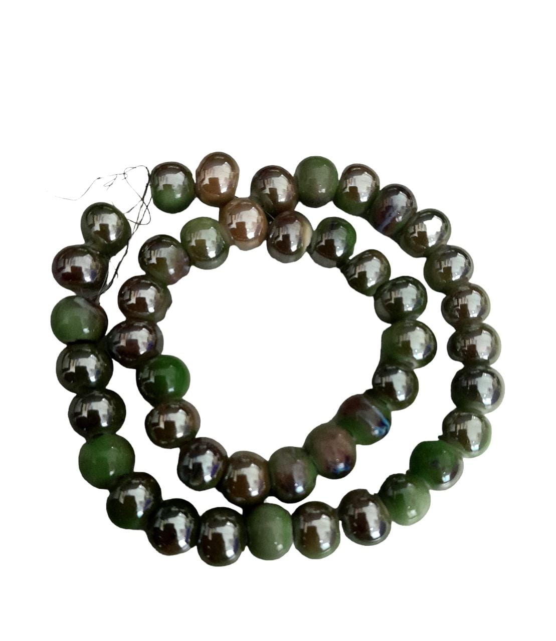 Marble Glass Beads