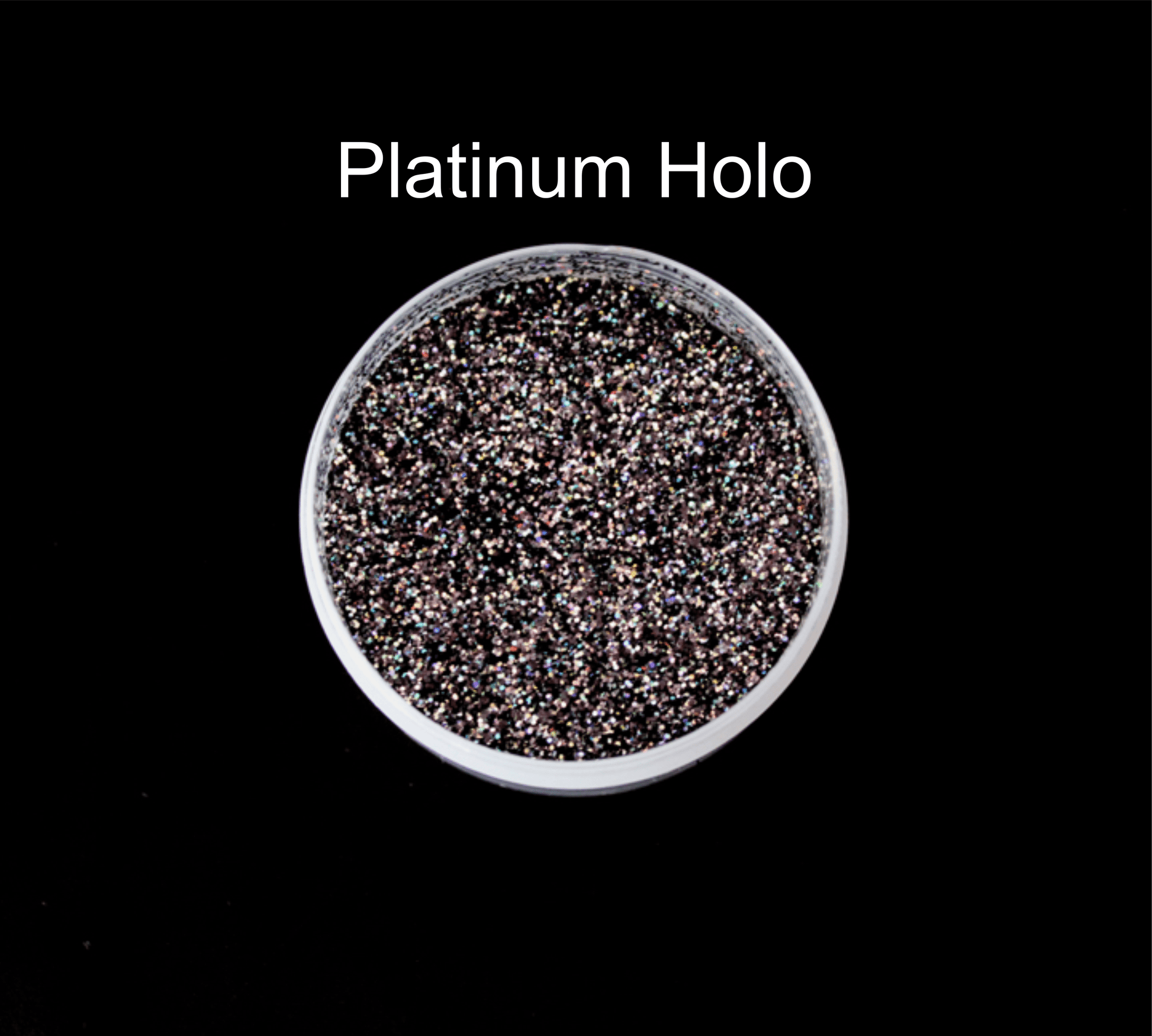 Platinum Holo Glitter - 20gms | Holographic Glitters Bestow Charms