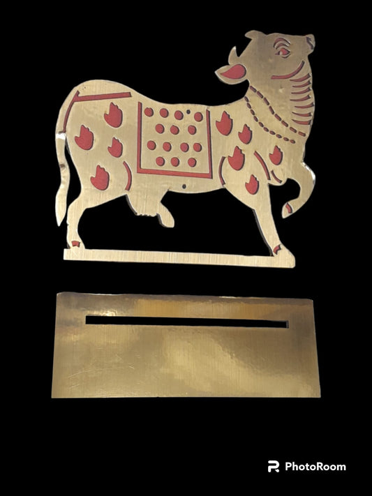 Set of 2 cow decor - 6"