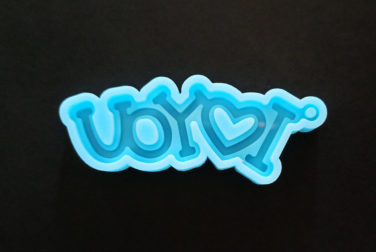 Silicone Love Keychain Molds Bestow Charms