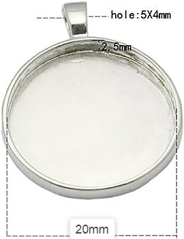 Silver Pendant Base