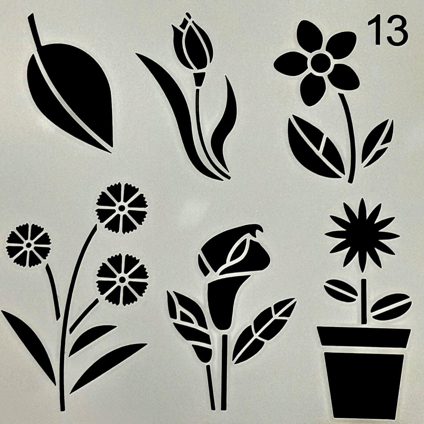 Stencils - 6X6cm