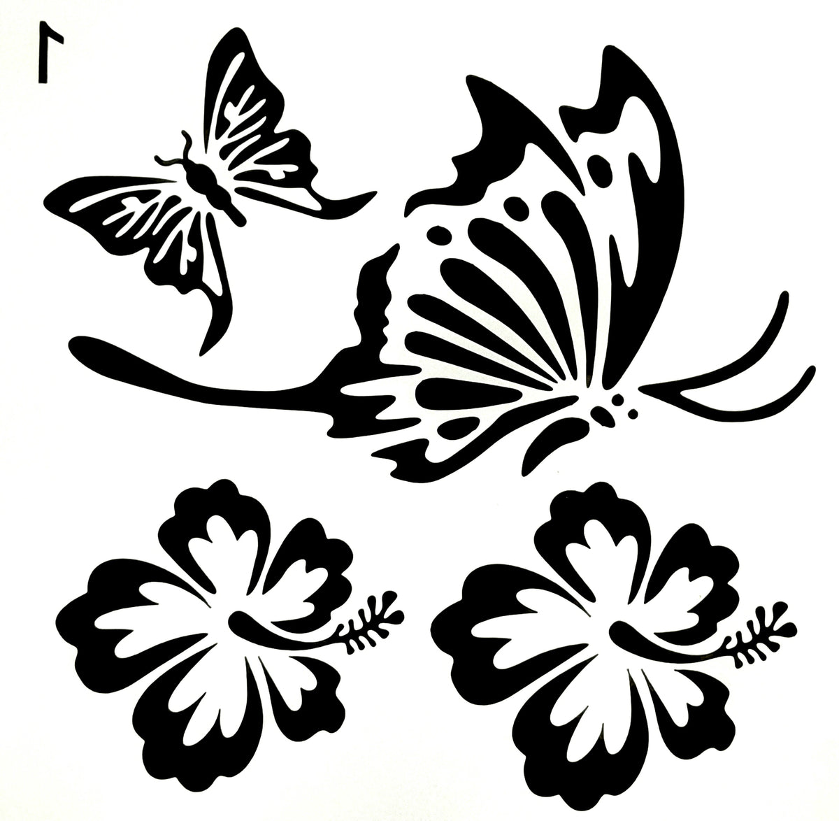 Stencils - 6X6cm
