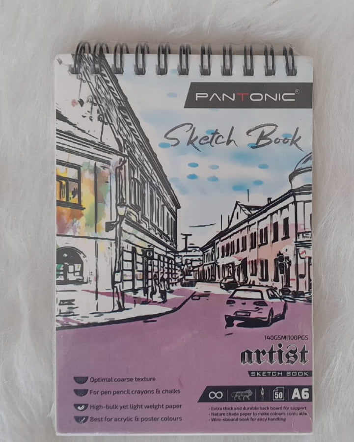 Sketch book A6 140gsm - 100pages