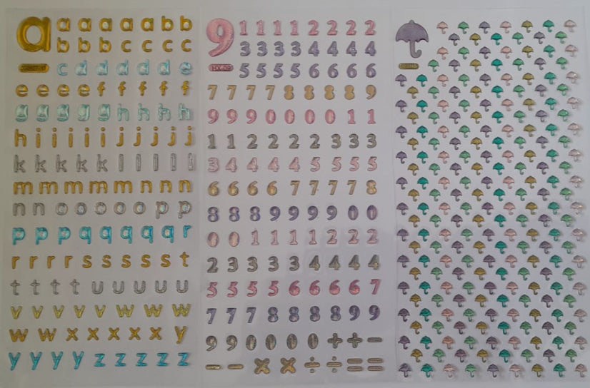 Glitter Stickers
