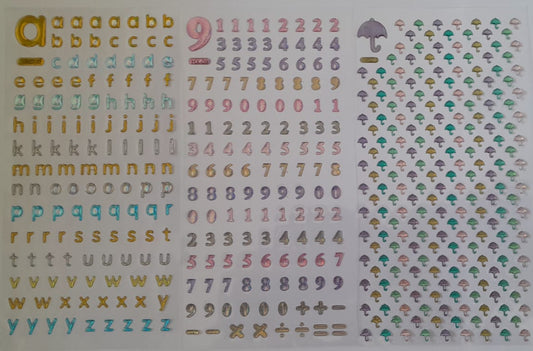 Glitter Stickers