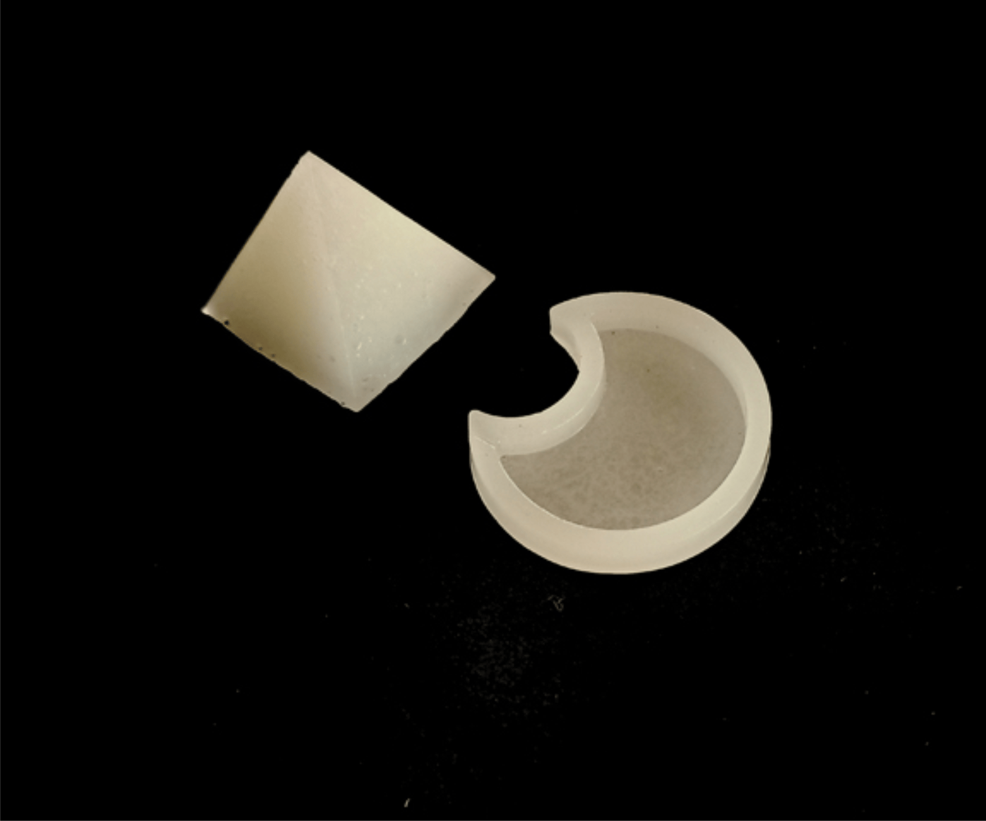White - Blue Glow in Dark Light for Resin Art Bestow Charms