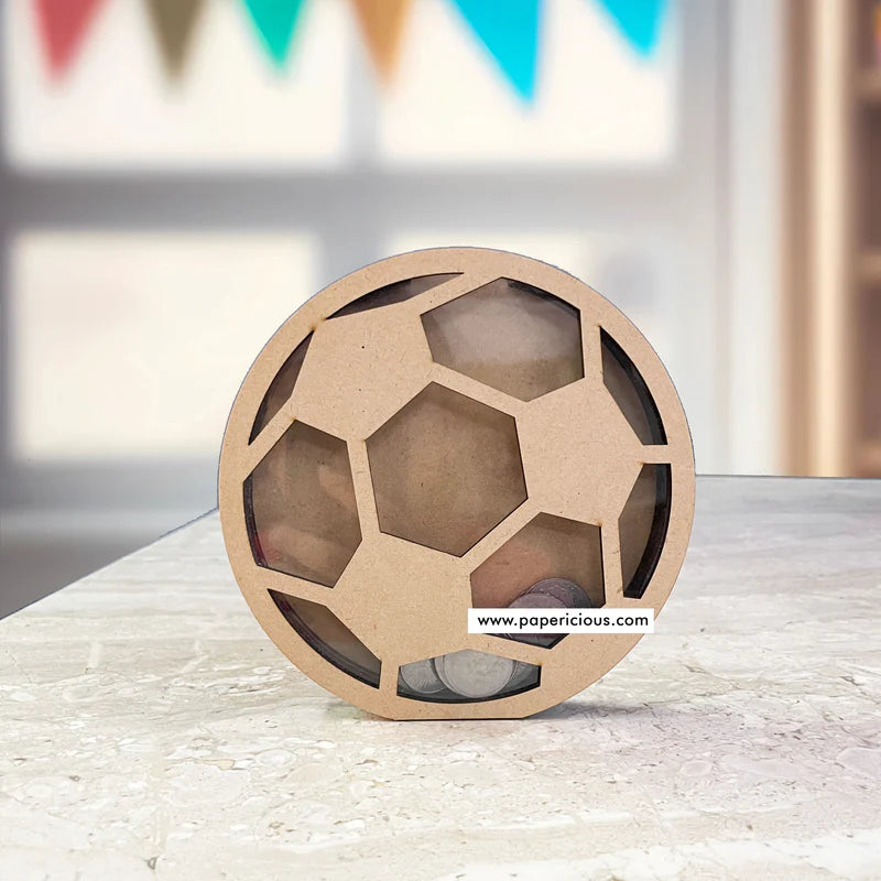 MDF Piggy Bank - 8"