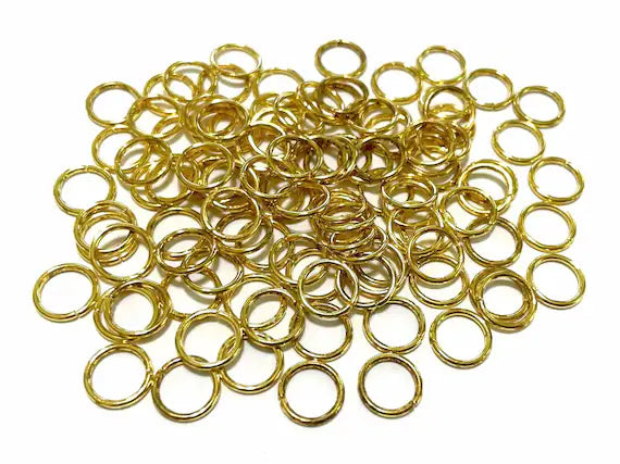 Dull Gold Jump ring