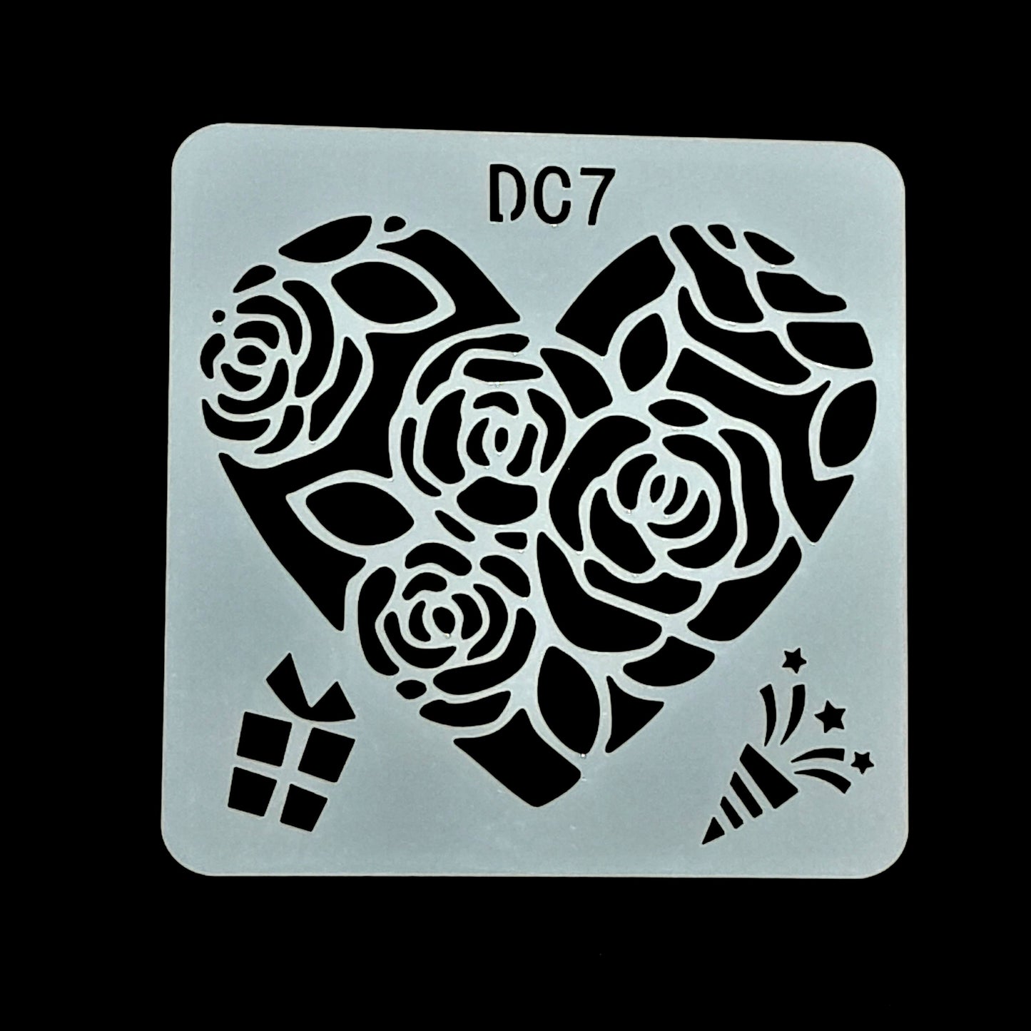 stencils 5X5"